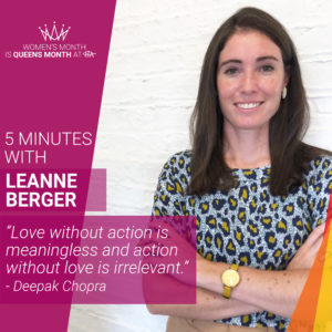 Leanne Berger PNA's Featured Women, Women's Month, The Embrace Project