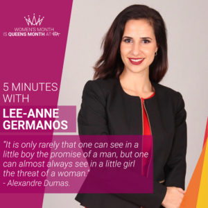 Lee-Anne Germanos PNA's Featured Women, Women's Month, The Embrace Project