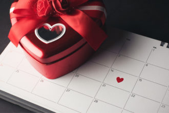 PNA Free February Colouring Calendar