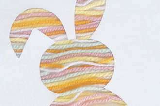 DIY Easter Bunny for Kids Free Template