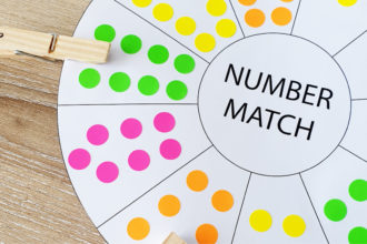 World Math Day - DIY Number Match