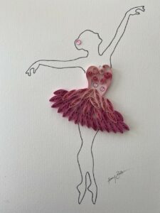 ballerina-quilling