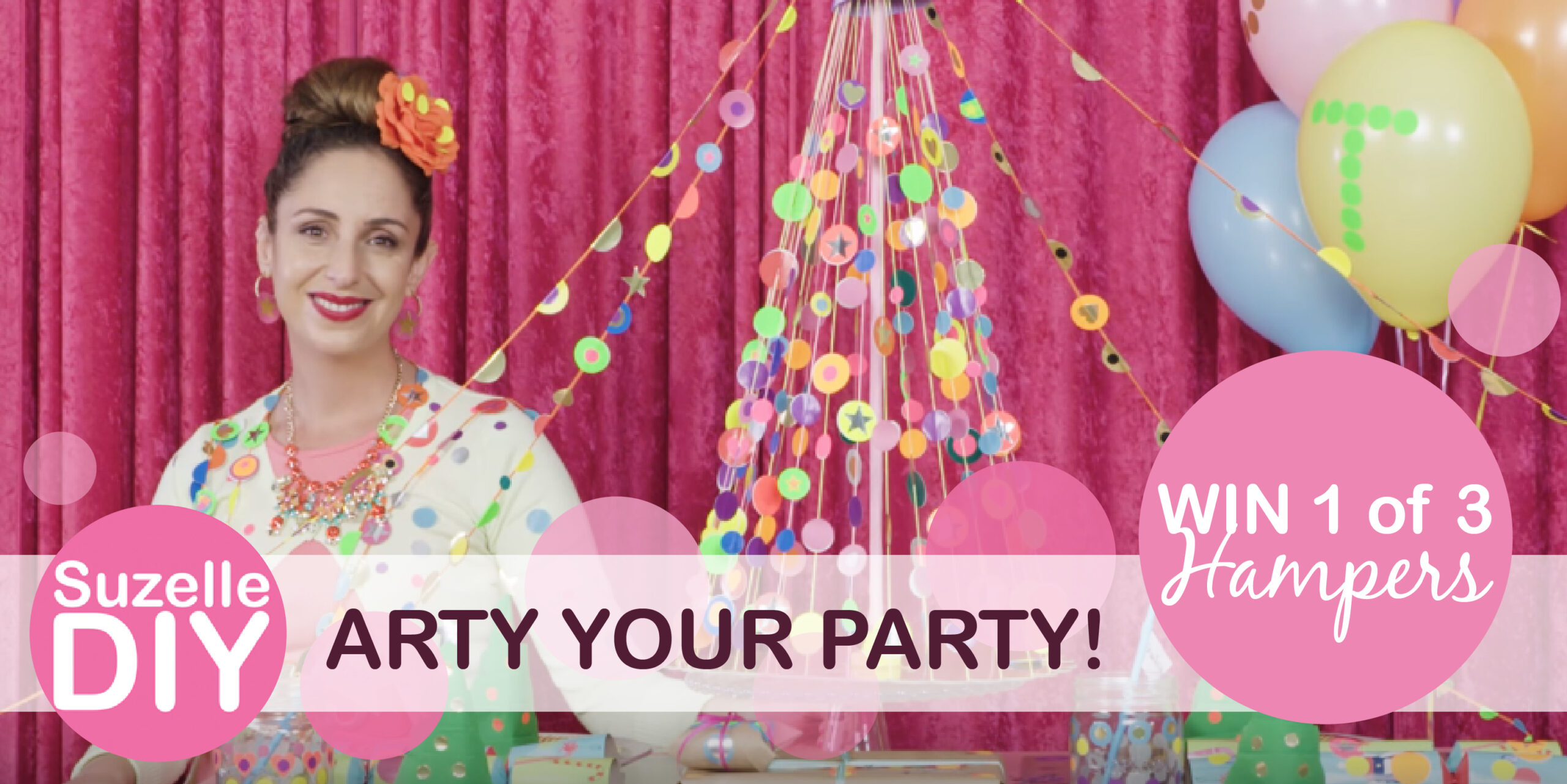 Arty your Party with TOWER labels! Win 1 of 3 hampers.