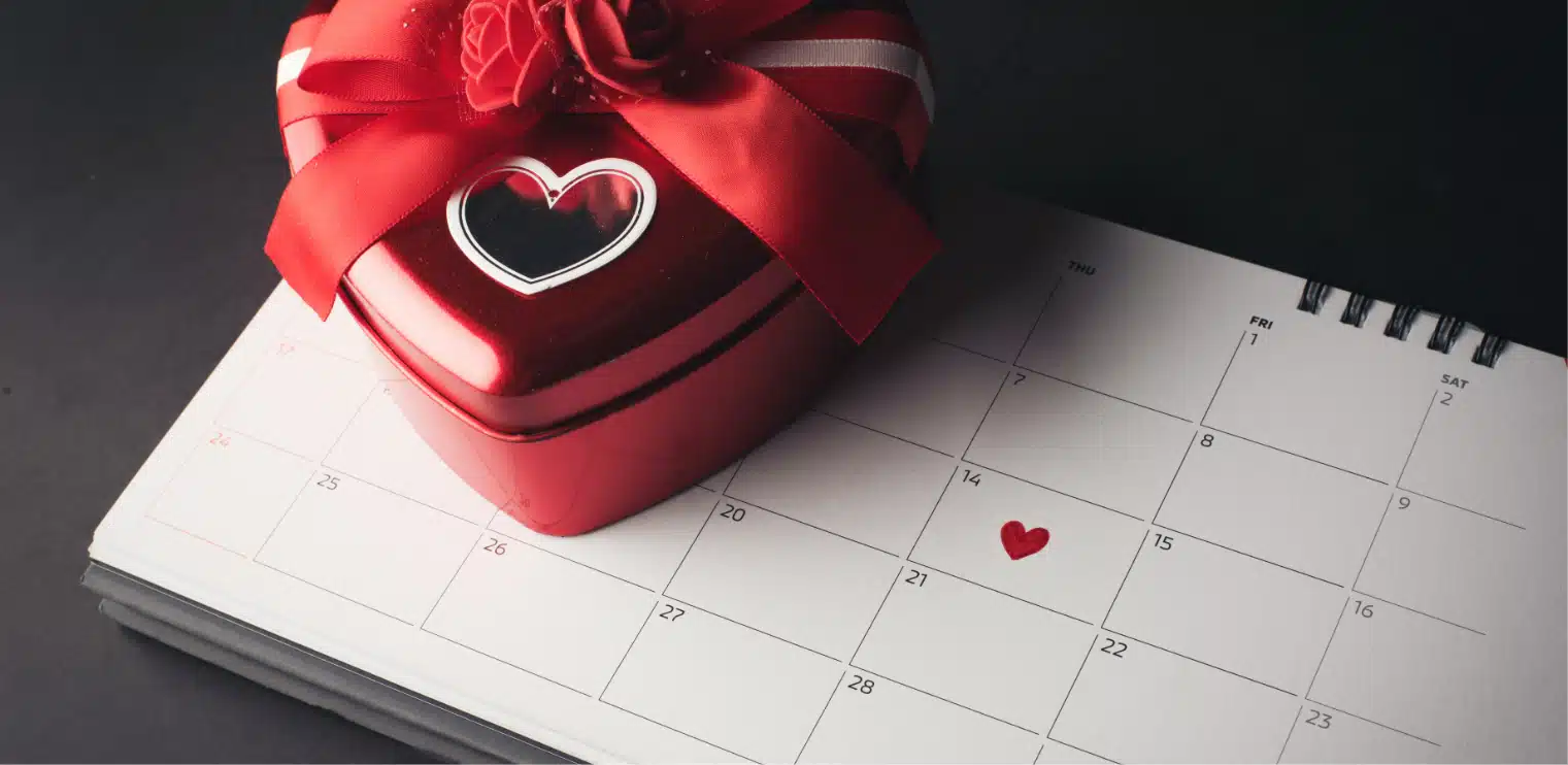 PNA Free February Colouring Calendar