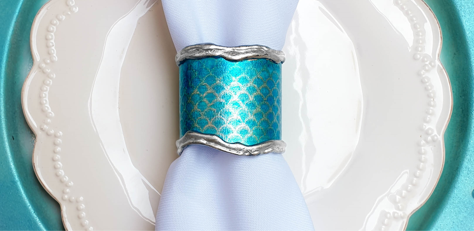 How to make mermaid-inspired serviette holders