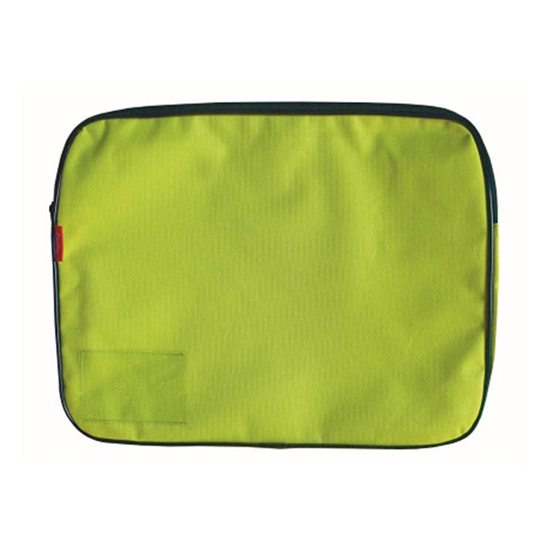CROXLEY CANVAS GUSSET LIME GREEN